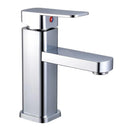 Stainless Steel Bathroom Basin Faucet Deck Mounted Hot and Cold Water Tap Dual-use Household Bathroom Kitchen Mixer Faucets