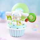 New Keeppley Sanrio Building Block Kuromi Gemini Hellokitty Cartoon Ice Cream Cake Decoration Model Children's Toy Birthday Gift