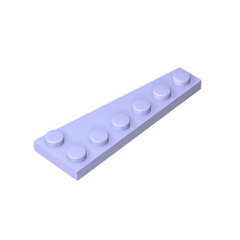 Gobricks 10PCS Bricks Wedge Plate Left Part 6 x 2 Compatible 78443 Freely Creative Building Block DIY Educational Toy Adult Kids