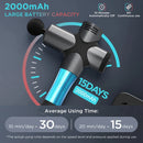 BOOSTER Pro 3 Deep Tissue Massage Gun Muscle Stimulator Body Massager Fascial Gun Relax Low Noise for Fintness Shaping