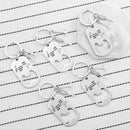 Beer Bottle Opener Stainless Steel Keychain Pendant Father's Day Gift