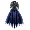 The Corsetry Hour | Lace-Up Steampunk Corset Dress in A-Line Silhouette