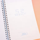 A5 2023 Planner Spiral Notebook 52 Weeks Daily Weekly Agenda Student Schedules Stationery Office School Supplies