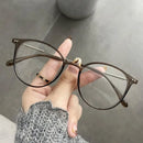 Luxury Brand Myopia Glasses Blue Light Blocking Eyeglasses Women Men Prescription Near Sight Glasses Diopter 0 To -4.0 Eyewear