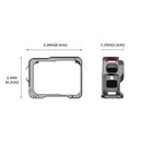 Aluminum Case with Cold Shoe Mount Metal Cage Camera Protective Frame for Insta360 Ace Pro 2 Camera