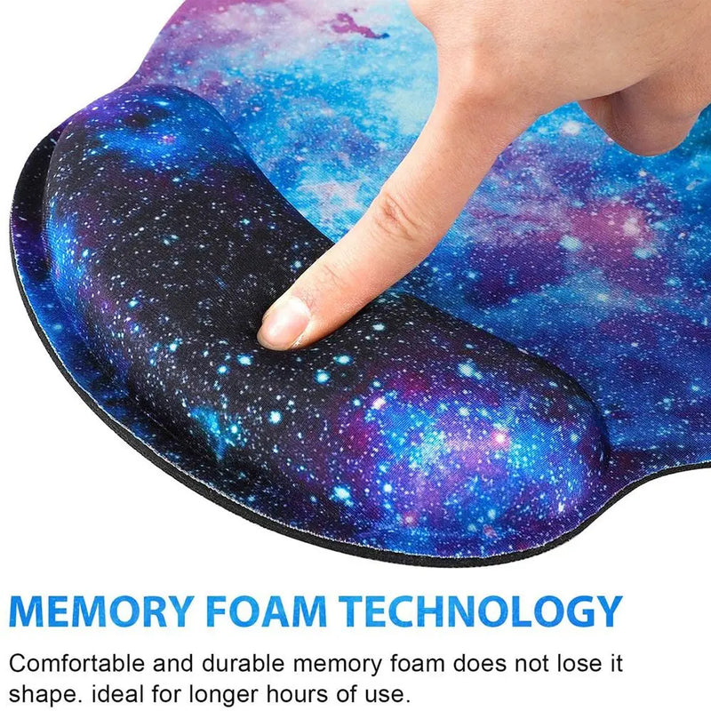 Wrist Rest Mouse Pad Silicone Ergonomic Hand Support Non Slip Gaming Mice Mat Home Office Mousepad Table Mat For Laptop Computer