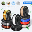 The Quiet Spool | Pure PLA 3D Printer Filament, 1.75 mm, 1 kg