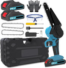 The Arboreal Edge | 6-Inch Cordless Mini Chainsaw with 21V Li-Ion Power System