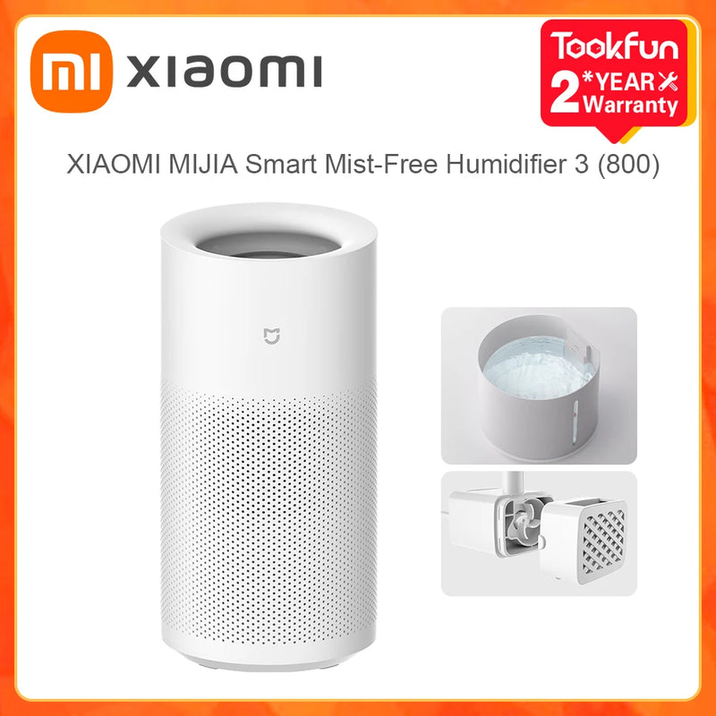 NEW XIAOMI MIJIA Mist-Free Humidifier 3 (800) For Home Air Freshener Air Humidifiers Essential oil Aromatherapy Perfume Diffuser