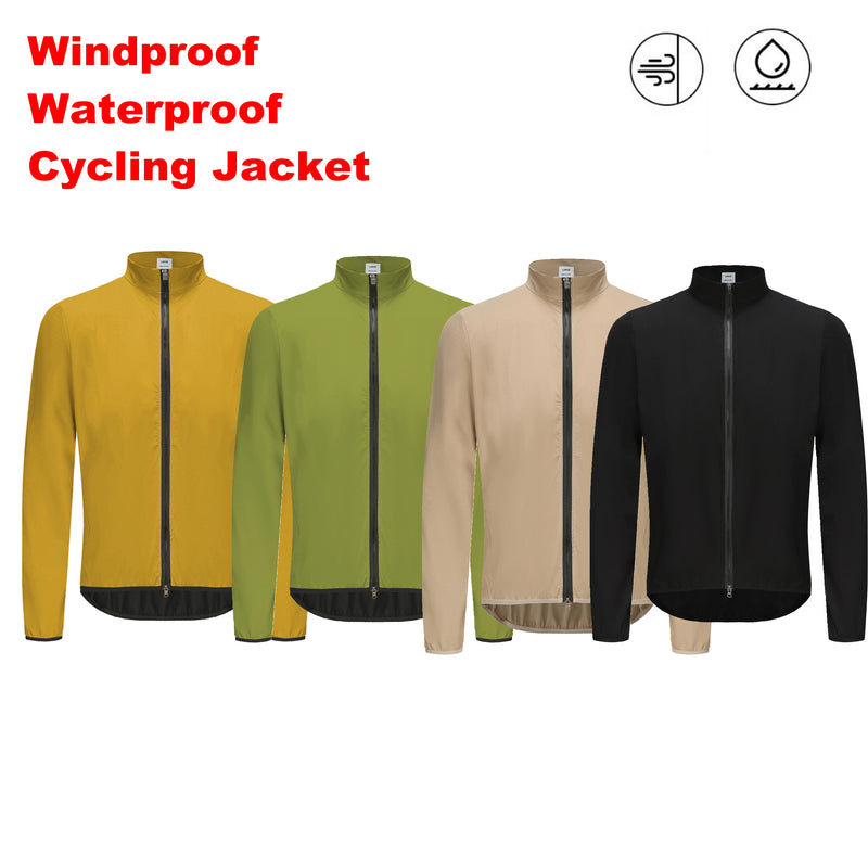 Rsantce 2023 Men Jerseys  Windproof Waterproof Lightweight Long Sleeve Cycling Jacket Bicycle Clothing Bike Mtb Jersey