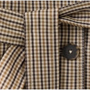 The Ashford | Plaid Double-Breasted Belted Midi Coat