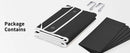 Over the Door 5‑Shelf Organizer, Large Pockets, Anti‑Tilt 44lb Load, Hanging Storage for Bedroom, Bathroom, Pantry, Nursery, Bla