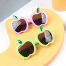 Apple Shape Children's Sunglasses Trendy Beach Sun Glasses UV400 Girls Boys Eyeglasses Outdoor Shades Decoration Eyewear