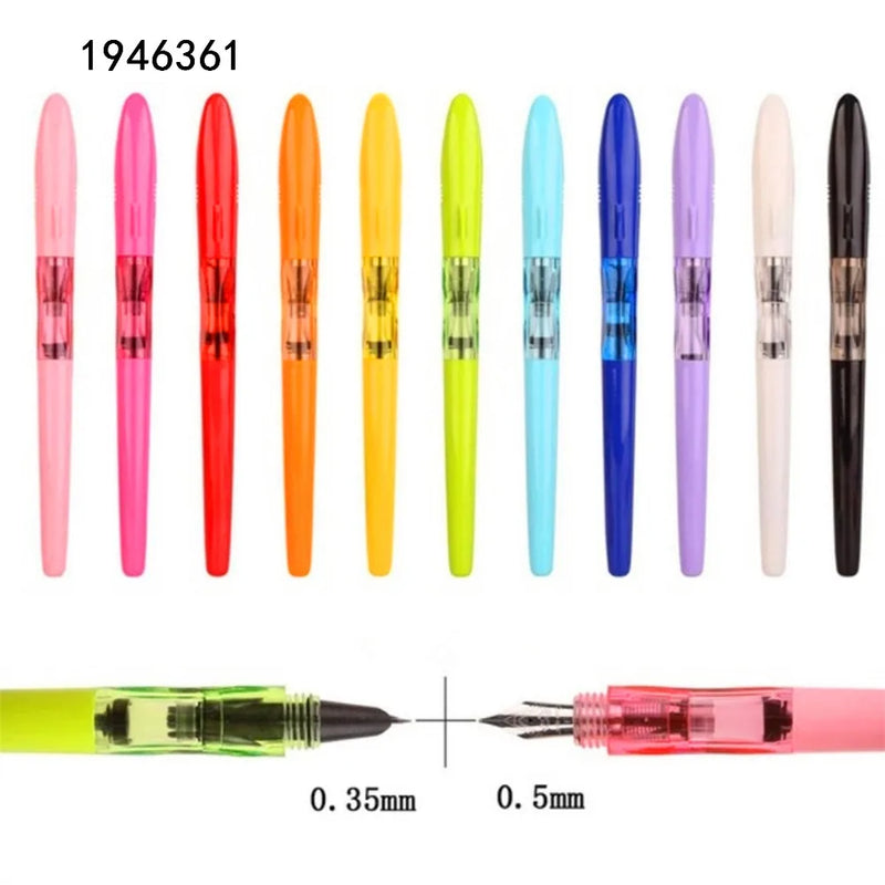 JINHAO 993 All Colour small Shark  practice Fine Nib Fountain Pens New school Student office stationery Supplies ink pens