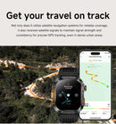New Outdoor 10ATM Waterproof Swim Smart Watch Men GPS Compass Flashlight 540mAh Large Battery Bluetooth Call Sport HD Smartwatch