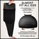 Wig Cap 4PCS Nylon Wig Caps Black Nude Wig Caps for Women Stocking Wig Caps for Halloween Cosplay for Women Men Kids Daily Use