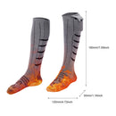 Electric Heated Socks Cold-Proof Electric Heating Socks Fast Heating Winter Heating Socks Washable for Outdoor Skiing Hiking