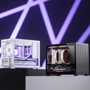 JONSBO D32 PRO Black MATX Desktop Small PC Case Transparent Adjustable Motherboard ATX Power 240 Water-Cooling корпус пк ケース