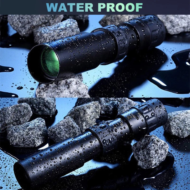 10-300X40mm/10-30x25mm Zoom HD Portable Binoculars Long Range Professional Spyglass Monocular Telescope Low Night Vision Hunting