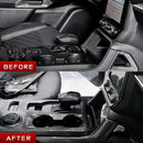 The Cockpit Crown | Carbon-Fiber Gear Shift Knob Cover for Ford Ranger/Everest