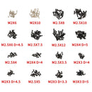 320pcs M2 M2.5 M3 Flat Head Phillips Screws Laptop Computer Notebook KM Screw Kit Repair Tool Use for IBM Dell Lenovo Samsung