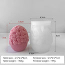 3D Creative Easter Eggs Silicone Mold DIY Flower Butterfly Egg Aroma Candle Plaster Ornaments Mould Easter Decor Crafts Molds