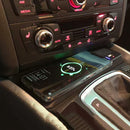 Car wireless charger for Audi A4 B8 B9 A4 Allroad A5 S5 RS5 Q5 SQ5 15W fast phone charger charging pad panel charging holder
