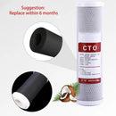 Five Stage Reverse Osmosis Water Purifier Cartridge  75 100 125Gallon 1 Micron 5Micron PP Cotton  CTO UDF Post Activated Carbon