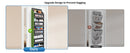 Over the Door 5‑Shelf Organizer, Large Pockets, Anti‑Tilt 44lb Load, Hanging Storage for Bedroom, Bathroom, Pantry, Nursery, Bla