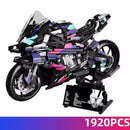 New 42130 Motorcycle 1000 RR Model Building Blocks Set, 1920 Pieces Bricks, MOC Toys Christmas and Easter Gift for Kids Or Adult
