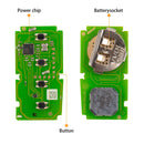 1PC Xhorse XSTO01EN FENG.T for Toyota XM38 Smart Key with Key Shell Support 4D 8A 4A