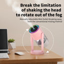 Shakes Head Desktop Portable Humidifier New Projection Starry Sky Top USB Heavy Fog Vehicle New Rotating Aromatherapy Machine