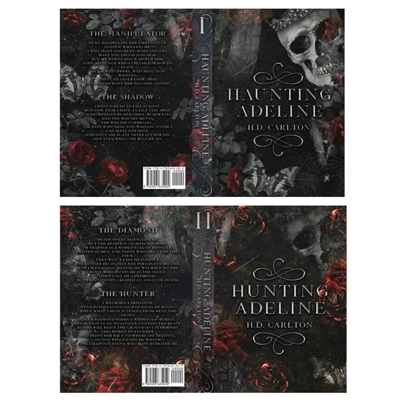 2 Books Set Haunting Adeline Cat and Mouse Duet By H. D. Carlton Paperback in English Libros