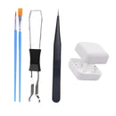Keyboard Accessory Switch Opener Keycaps Puller Clamp Tweezers for Hot Swap Mechanical Gaming Keyboard Lubrication Kit