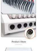 EMS Electric Muscle Stimulator Machine Russian Waves Microcurrent Body Massager Weight Loss Electro Myostimulation Slimming Tool