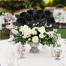 48cm Rose Black Silk Bouquet Peony Artificial Flower for Mother's Day Bud Bride Wedding Decor Home Decoration Artificial Flower