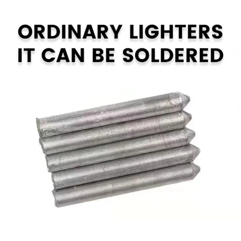 1/3/6/12/15/30 Pcs Low Temperature Welding Universal Wire Rod For Metal Aluminum Welding Easy Melt Welding Rods By And Matches