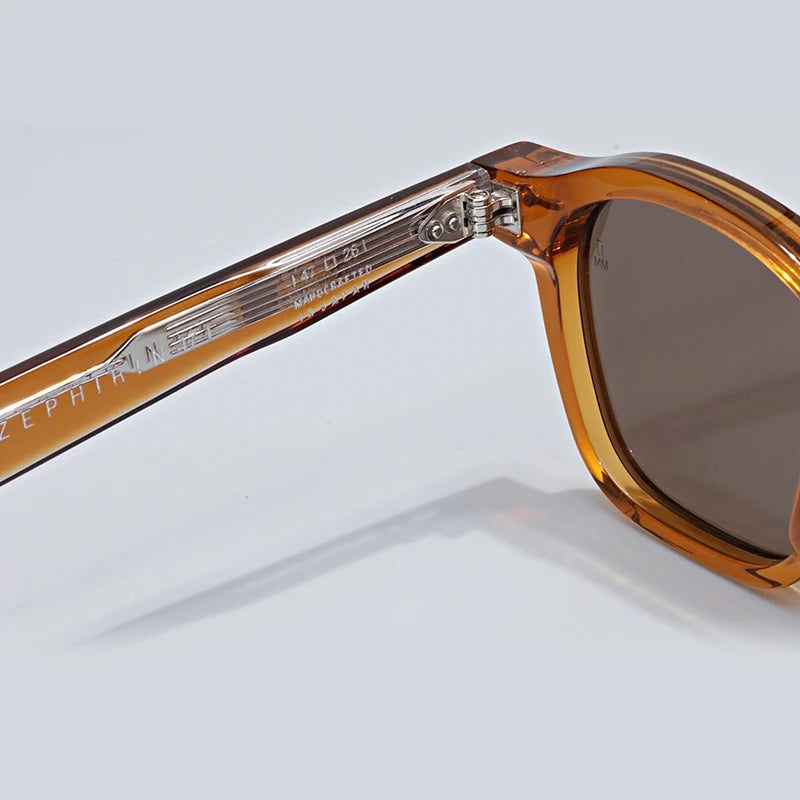 JMM ZEPHIRIN acetate sunglasses men high quality fashion 권지용 eyeglasses UV400 outdoor handmade women trendy G-DRAGON SUN GLASSES