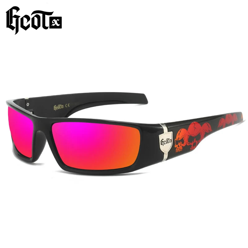 GCOTX Retro Polarized Sunglasses for Men and Women Outdoor Sports Party Vacation Travel Driving Fishing Cool and Stylish Glasses