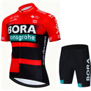 Jersey Sets Cycling Clothing Men 2026 Mtb Male Uniform UCI BORA Man Maillot Men's Shorts Set Mallot Summer Bike Clothes Suit Bib