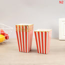 10Pcs Team Boy Team Girl Popcorn Cup Packaging Snack Paper Box for Gender Reveal Party Decoration Baby Shower Supplies Gift Box