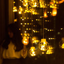 Holiday Lighting 4.5m Christmas Wishing Ball Curtain Lights for Room Decor Fairy Light String Home Xmas Party Decoration Navidad