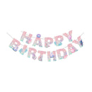 Mermaid Party Disposable Tableware Little Mermaid Tail Paper Plates Napkin Tablecloth Girls Birthday Party Under Sea Theme Decor