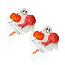 50PCS Halloween Lollipop Card Multi Pumpkin Ghost Skull Cat Lollipop Holder Halloween Party Supplies Trick Or Treat Candy Pack