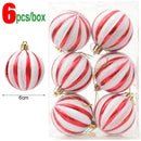 The Solstice Set | Hand-Painted 6cm Christmas Baubles