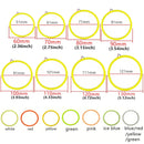 2x Angel Eyes 60mm 70mm 80mm 90mm 100mm 110mm 120mm Halo Ring Car Led Fog Light Motorcycle Daytime Running Light DRL Headlight