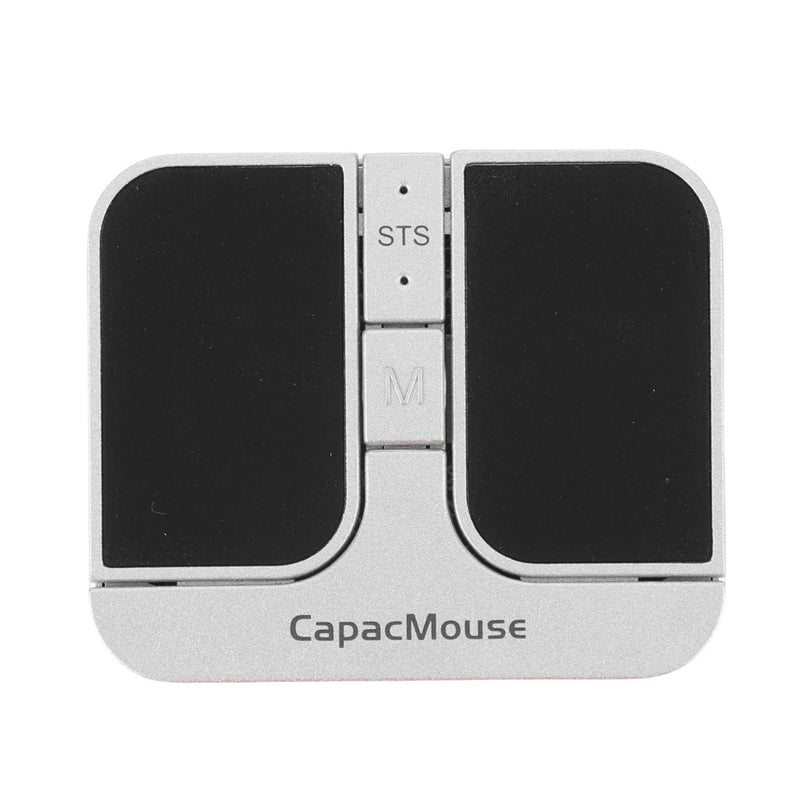 Wireless Mouse 3 Mode BT 5.2/2.4G/USB Mini Capacitive Mouse Cordless Mice 3 Adjustable DPI Rechargeable with USB Receiver for PC