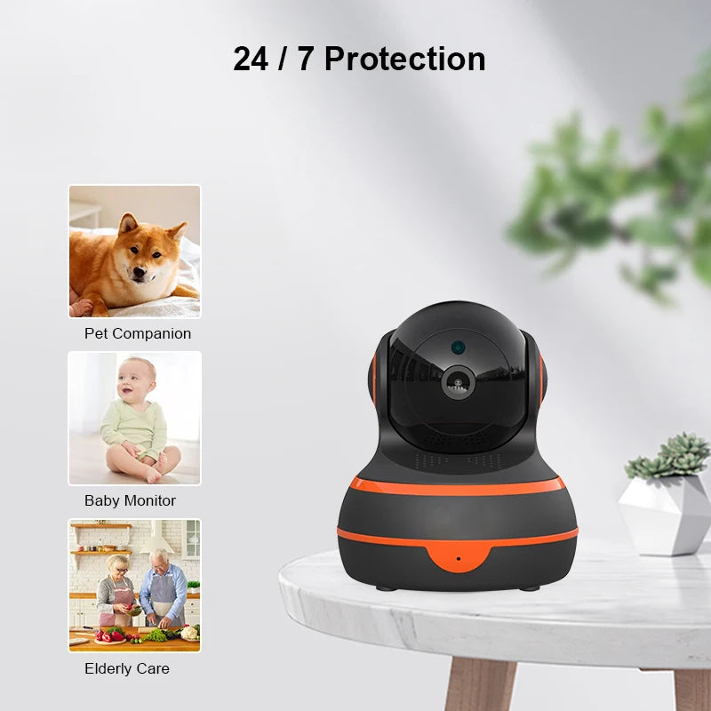 Tuya Smart Camera 1080P HD Night Vision WiFi Webcam IP Camera Mini PTZ 360 Pet Baby Monitor Smart life APP for Home Security