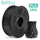 SUNLU PETG/ABS/SILK/TPU/PLA Filament 1 Rolle 1,75 mm FDM 3D-Druckermaterial mit hoher Festigkeit 100 % blasenfreies Filament für 3D-Stift