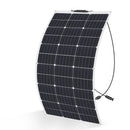 200W 100W Mono Flexible Solar Panel 20A/10A Solar Controller Module for Car RV Boat Home Roof Vans Camping 12V 24V Solar Battery